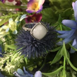 RARE Pandora White Quartzite Ring